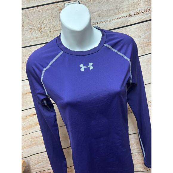 Under Armour  Compression Shirt - Women's Small HeatGear Long Sleeve Athleisure - Picture 10 of 11